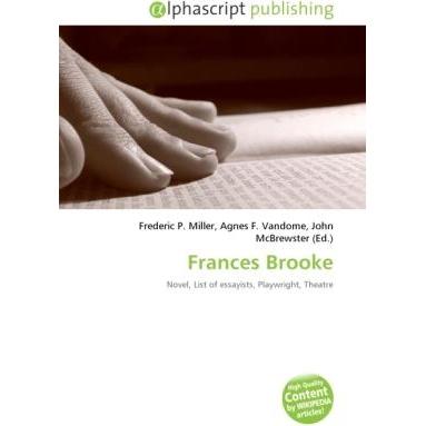 Frances Brooke, Fachbücher