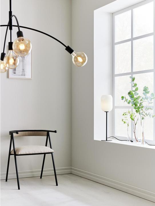 Actual product image Markslöjd Table lamp Cava, E14, max. 40W, black/white (E14)