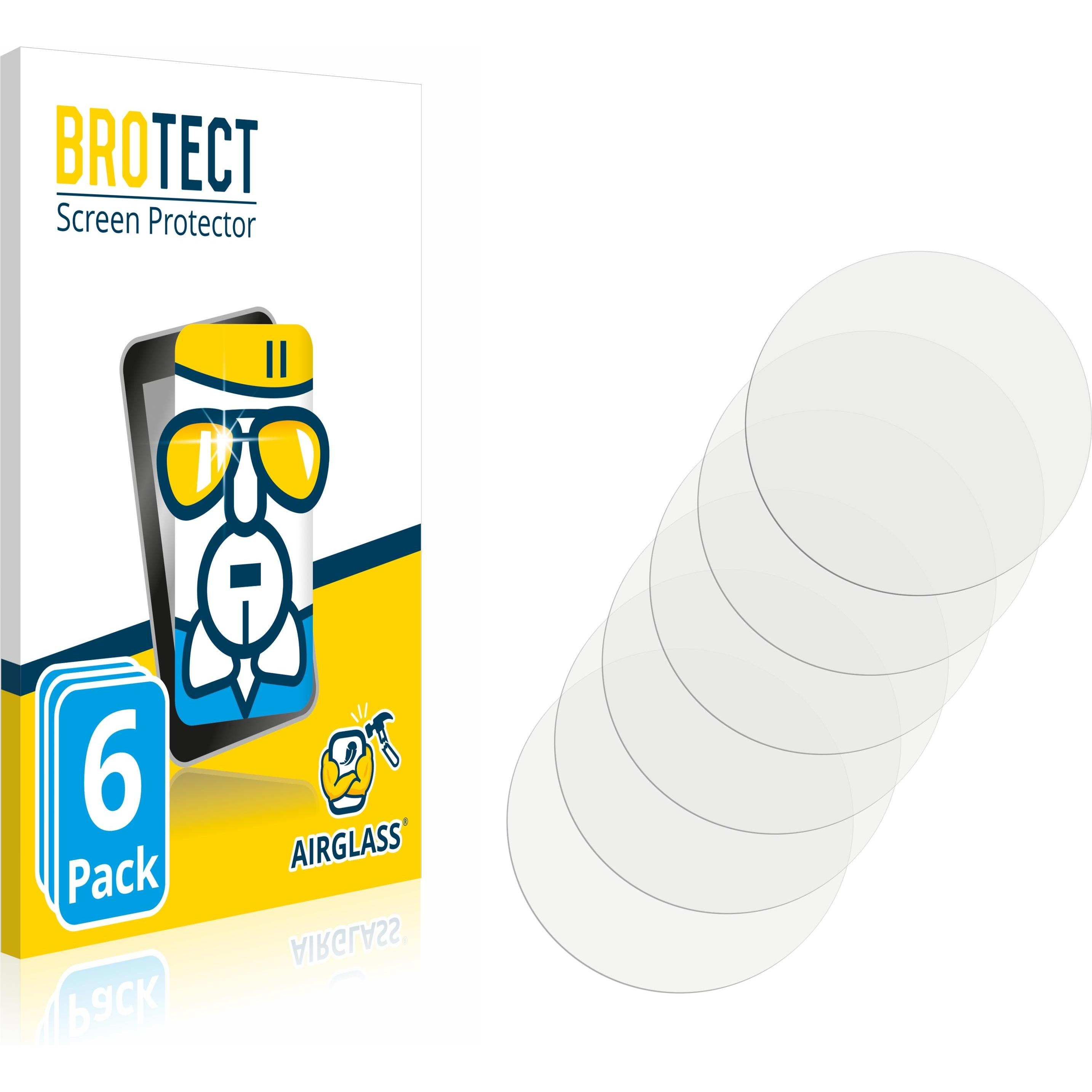 BROTECT AirGlass Panzerglasfolie, Smartwatch Schutzfolie, Transparent