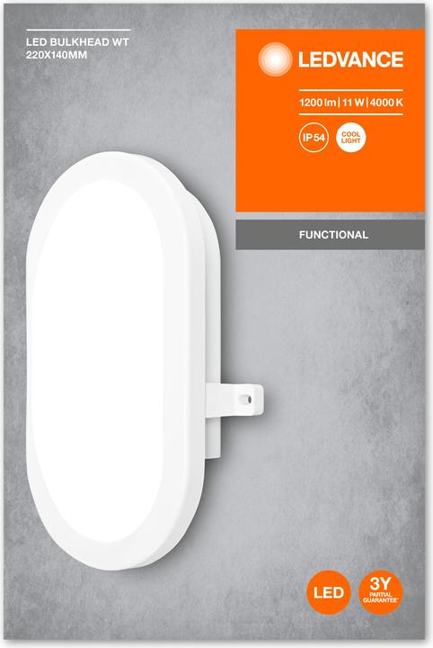 Produktbild Ledvance Led Bulkhead (800 lm)