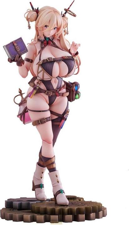 Actual product image Nocturne Bamiru Illustration PVC Statue 1/6 Illustration by Kanko 33 cm