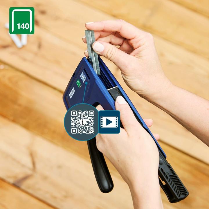 Actual product image Rapid RPC140 hand tacker