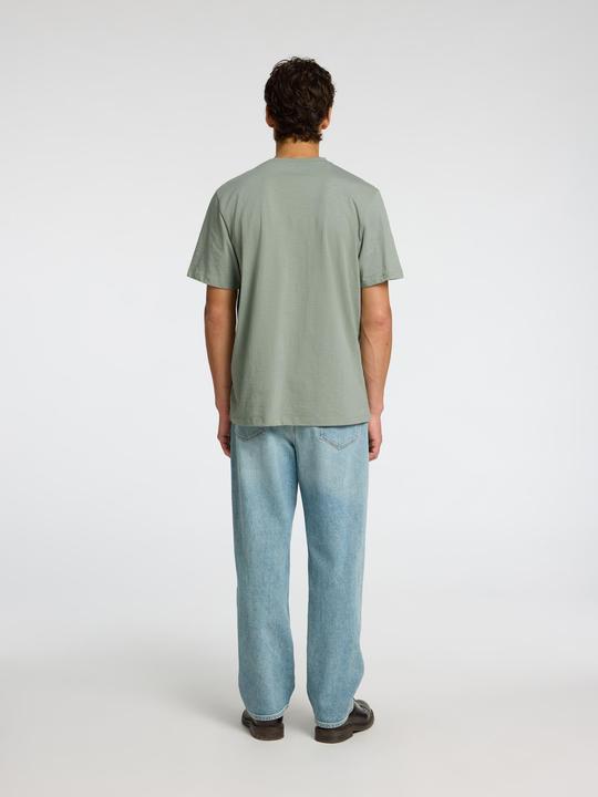 Actual product image Selected Flame yarn cotton T-shirt (L)