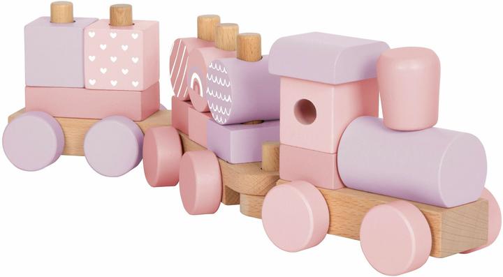 small foot Holzzug rosa