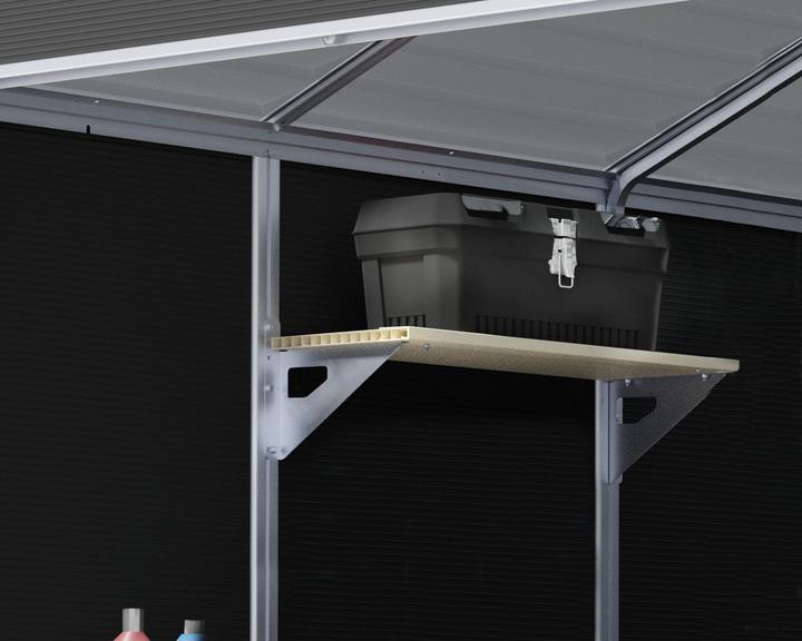 Image du produit Palram Gerätehaus Regalset 30,5x84,7cm Weiss