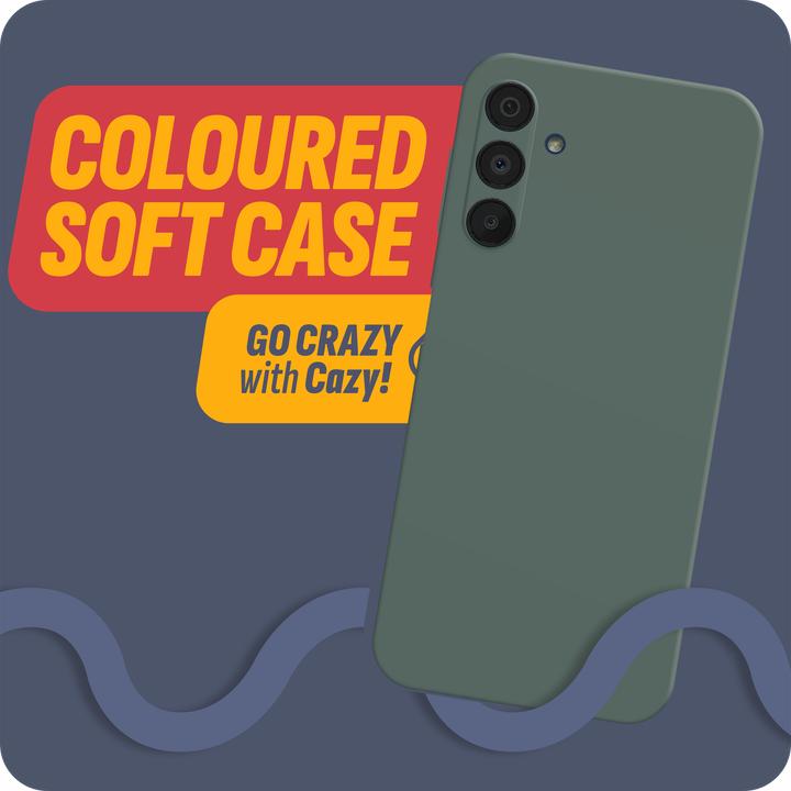Produktbild Cazy Silikon Hülle Kompatibel mit Samsung Galaxy A15 / A15 5G - Soft TPU Schutz - (Samsung Galaxy A15, Samsung Galaxy A15 5G)