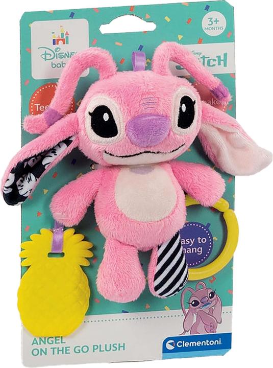 Image du produit Clementoni Bébé Stitch Hochet doux rose