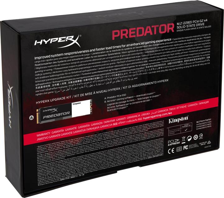 Productafbeelding HyperX Roofdier (240 GB, M.2)