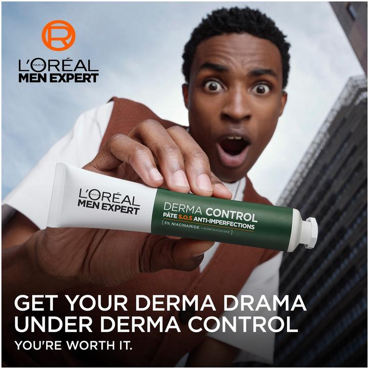 Actual product image L'Oréal Paris Men Expert Derma Control S.O.S Pimple Paste (45 ml)