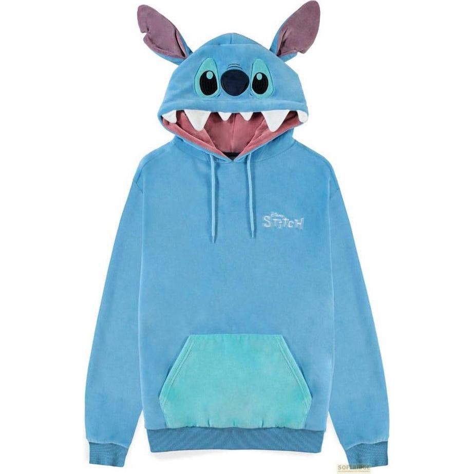 Difuzed, Herren, Pullover, Lilo & Stitch Sweater à capuche Stitch Novelty (S), Mehrfarbig, (S)