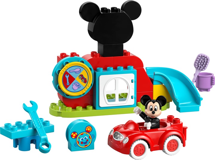 Image du produit LEGO Mickys Clubhaus und Auto (10454)