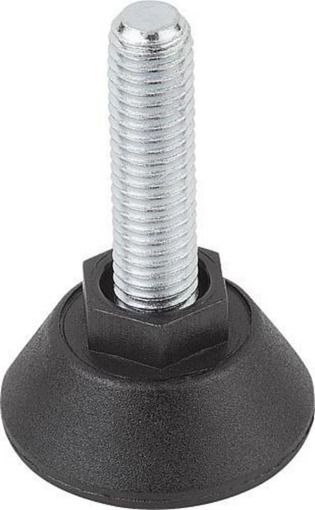 Image du produit Kipp Pied articulé, K0675, polyamide, rond, avec six pans