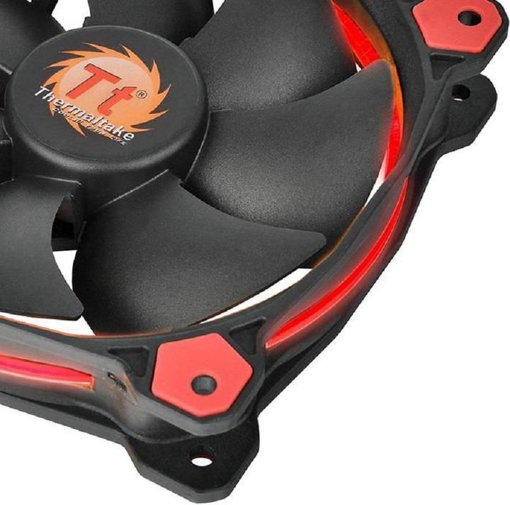 Image du produit Thermaltake Ventilateur Boîtier 120mm LED Rouge (120 mm, 1 x)