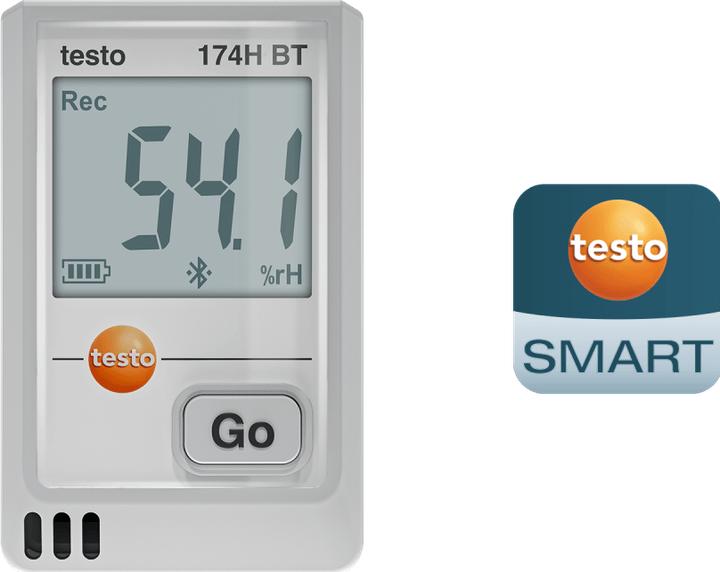 Actual product image Testo Mini data logger 174 H / Bluetooth®