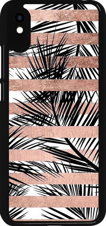 Produktbild PhoneLook Hülle Palm trees gold stripes (Xiaomi Redmi 9A)