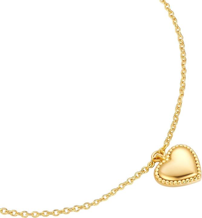 Immagine prodotto Glanzstücke München Bracciale da donna con cuore in argento - 34472 (17 cm, Argento)