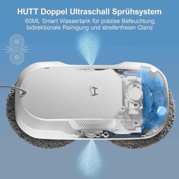 Actual product image Fensterputzroboter DDC56 mit Ultraschall Sprühfunktion