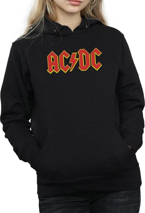 Image du produit AC/DC Sweat à capuche à logo rouge Femmes/Ladies (M)