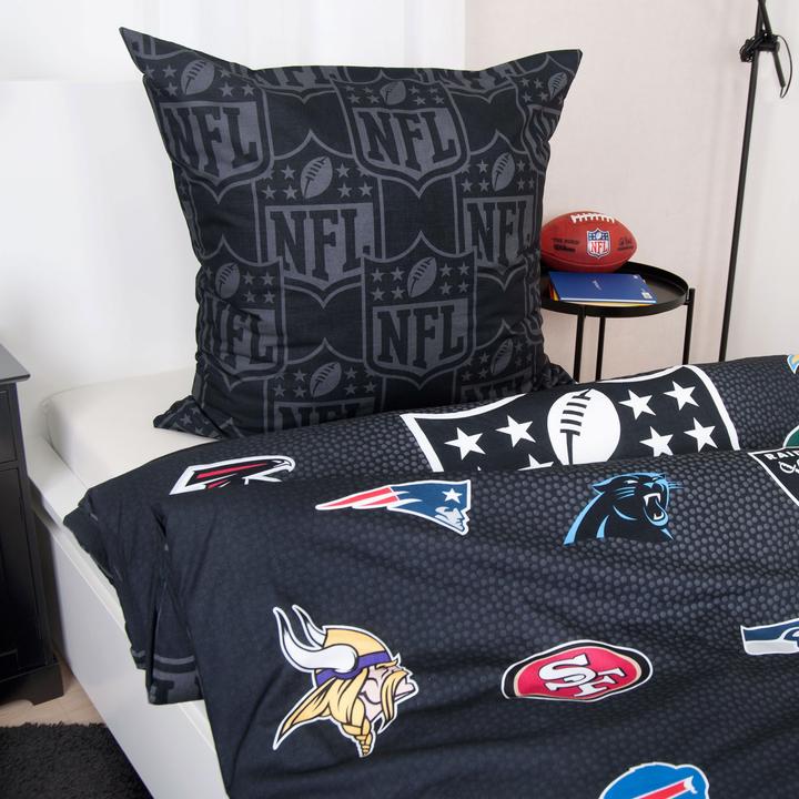 Image du produit NFL Linge de lit (160 x 200 cm, 80 x 80 cm)