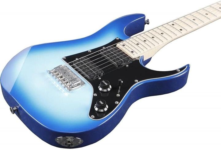 Productafbeelding Ibanez gitaar Micro GRGM21-BLT Blauw Burst (Elektrische gitaar)