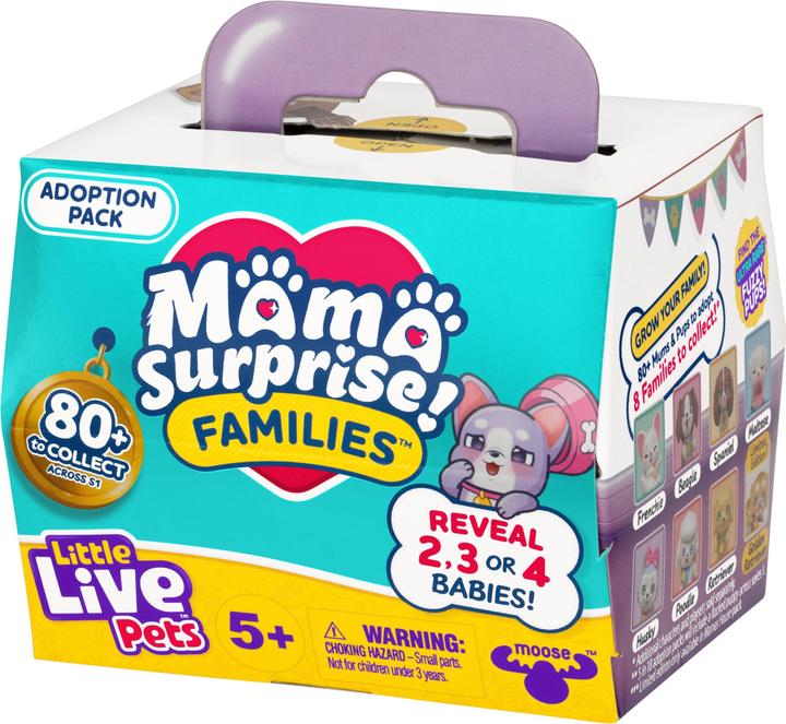 Produktbild Magni Little Live Pets Mama Surprise Families Puppy Adoption Pack
