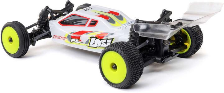 Immagine prodotto Losi Micro-B 1/24 2WD Buggy RTR, Weiss (RTR pronto all'uso)