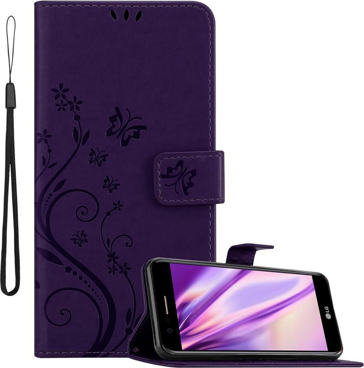 Actual product image Cadorabo Case Flower Book (K10 (2017))