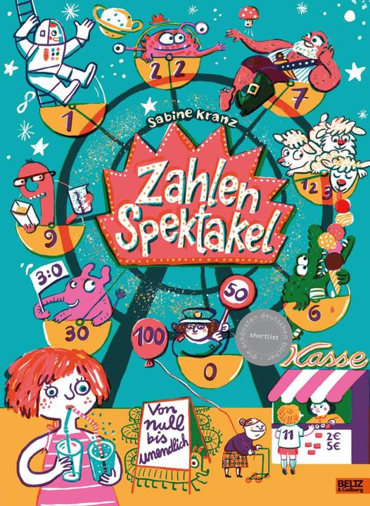 Immagine prodotto Zahlenspektakel. Von null bis unendlich (Tedesco, Ghirlanda di Sabine, Joseph Guggenmos, 2022)