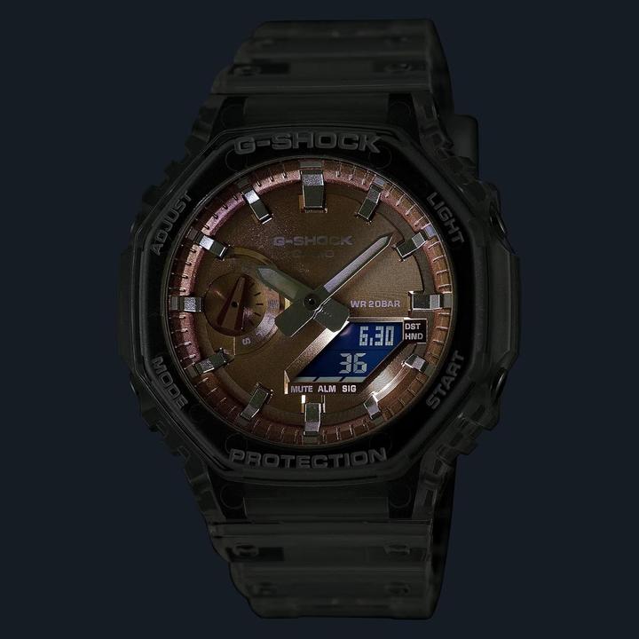 Actual product image Casio GA-2100BM-7A5ER (Chronograph)