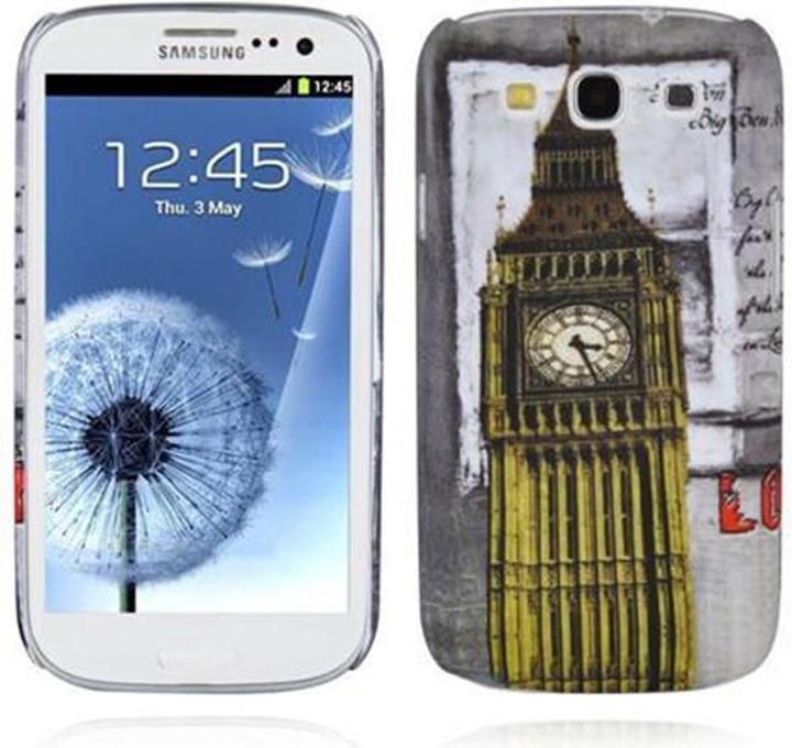 Cadorabo Copertina rigida con impronta Copertina (Samsung Galaxy S3 Neo, Samsung Galaxy S3)