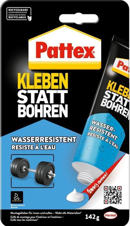 Actual product image Pattex Gluing instead of drilling