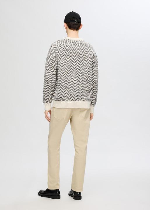 Actual product image Selected Herringbone jumper (XL)