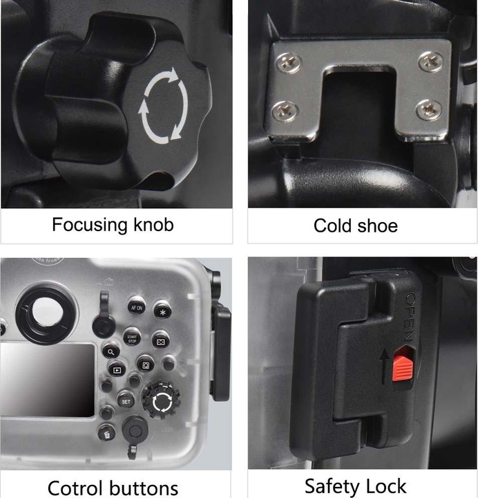 Actual product image Seafrogs SC-29 (Underwater housing, EOS 6D Mark II)