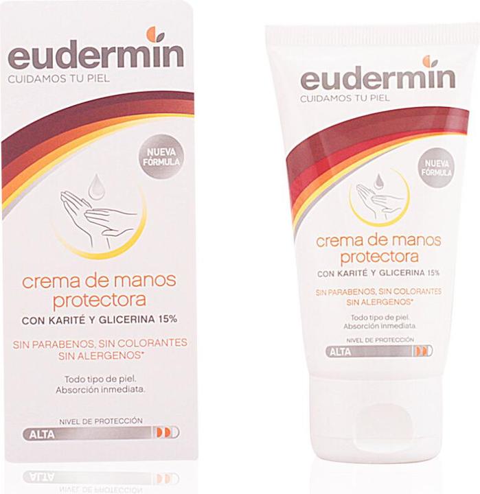 Actual product image Eudermin MANOS crema hidratante & protectora 75 ml (75 ml)
