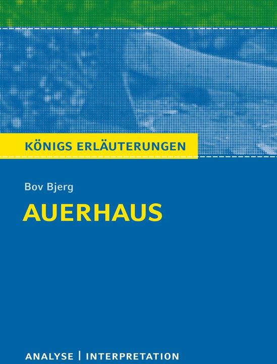Produktbild Königs Erläuterungen: Auerhaus von Bov Bjerg (Deutsch, Bov Bjerg, 2017)