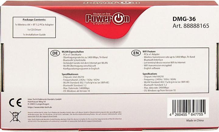 Image du produit Intertech DMG-36 (Mini PCI Express)