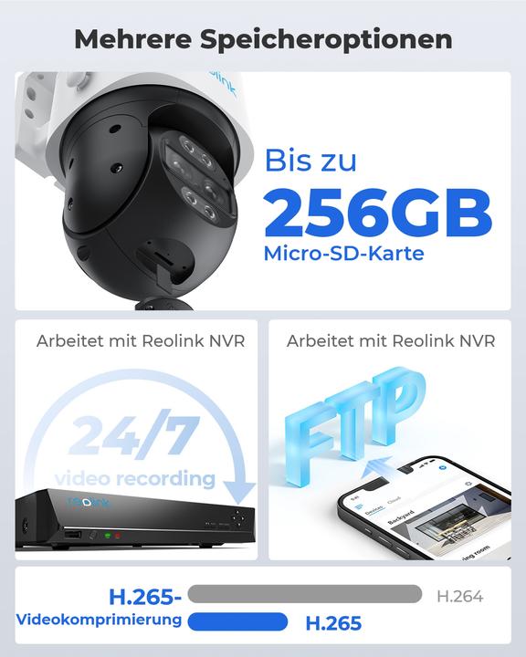 Image du produit Reolink Trackmix Series W760-4K 8MP (3840 x 2160 pixels)