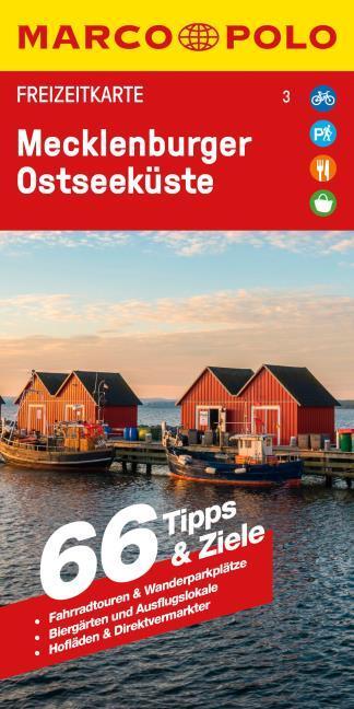 Freizeitkarte 3 Mecklenburger Ostseeküste 1:100.000