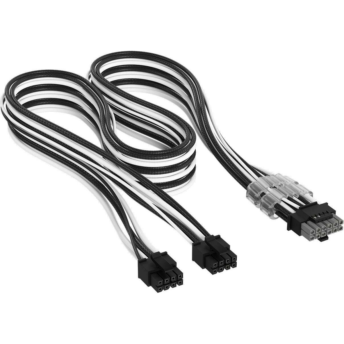 Corsair Stromkabel 2x 8-Pin auf PCIe 12V-2x6 65 cm (65 cm, 12V-2x6), Cavo interno (PC)