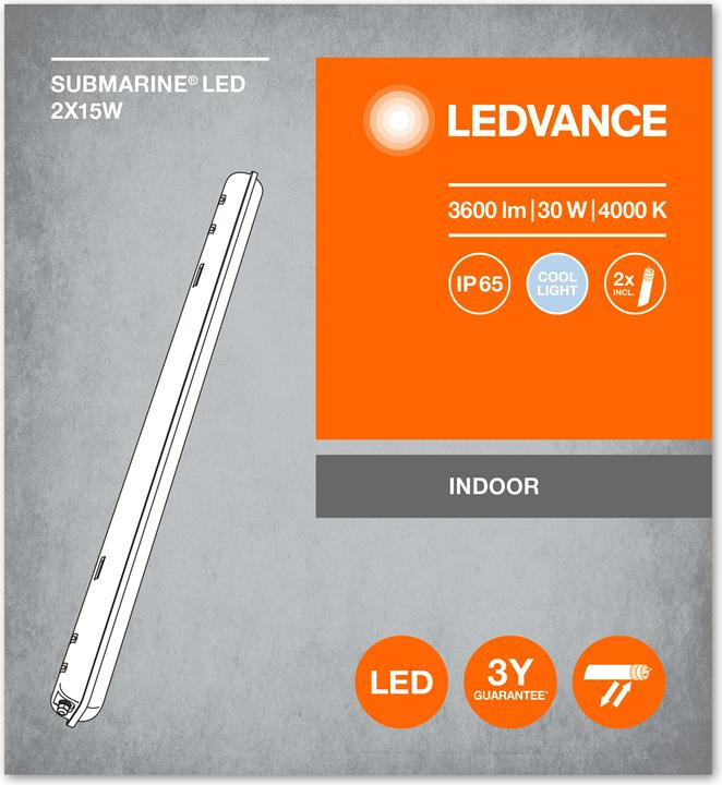 Produktbild Ledvance Submarine (3000 lm, G13)