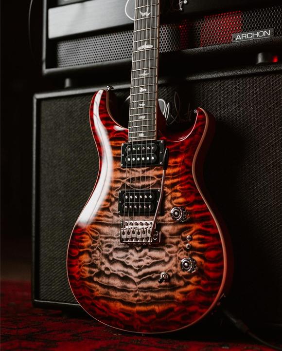Image du produit PRS Couette SE Custom 24-08 (Guitare électrique, acajou, Erable matelassé, érable)