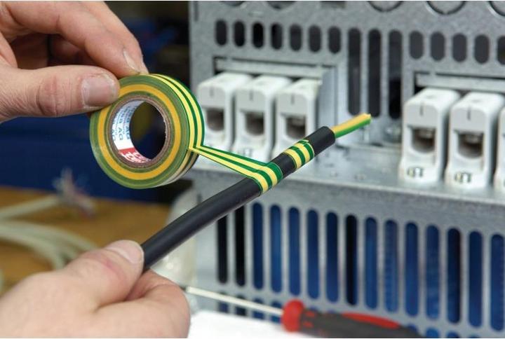 Immagine prodotto MGA Nastro isolante nero Tesa 20m x 19 mm (19 mm)