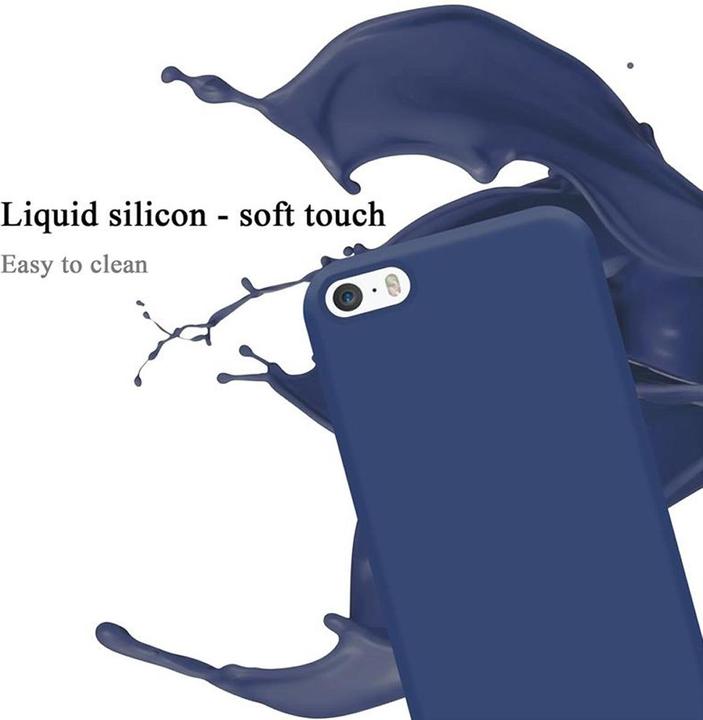 Immagine prodotto Cadorabo Copertura della cassa del silicone liquido TPU (Apple iPhone 5)