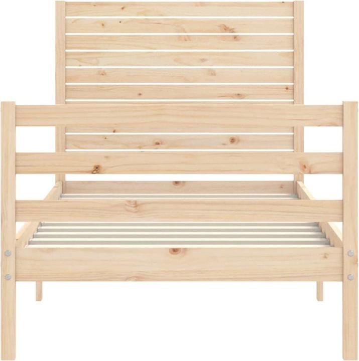 Produktbild vidaXL Bettgestell (90 x 200 cm)