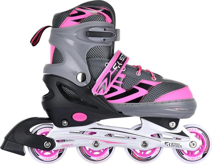 Productafbeelding Street Rider Schaatser roze/grijs (33, 34, 35, 36)