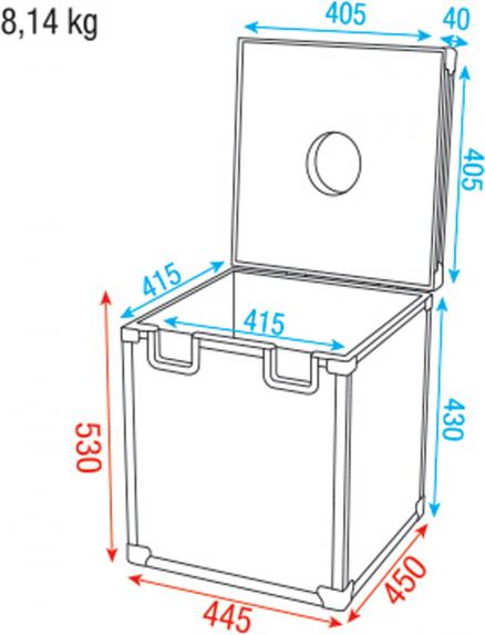 Produktbild DAP-Audio Lca-Mir40 (Lichttechnik Case)
