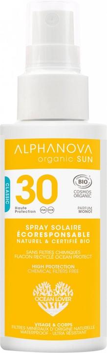 Produktbild Alphanova SUN Spray Bio SPF30 ohne Nanopartikel liq (Sonnenspray, SPF 30, 125 ml, 125 g)