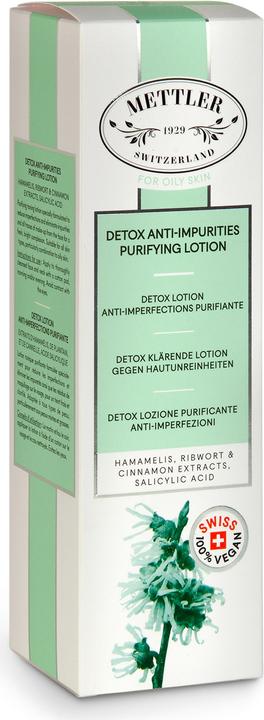 Image du produit Mettler1929 Detox lotion anti-imperfections purifiante purifiante (Lait nettoyant, 200 ml)