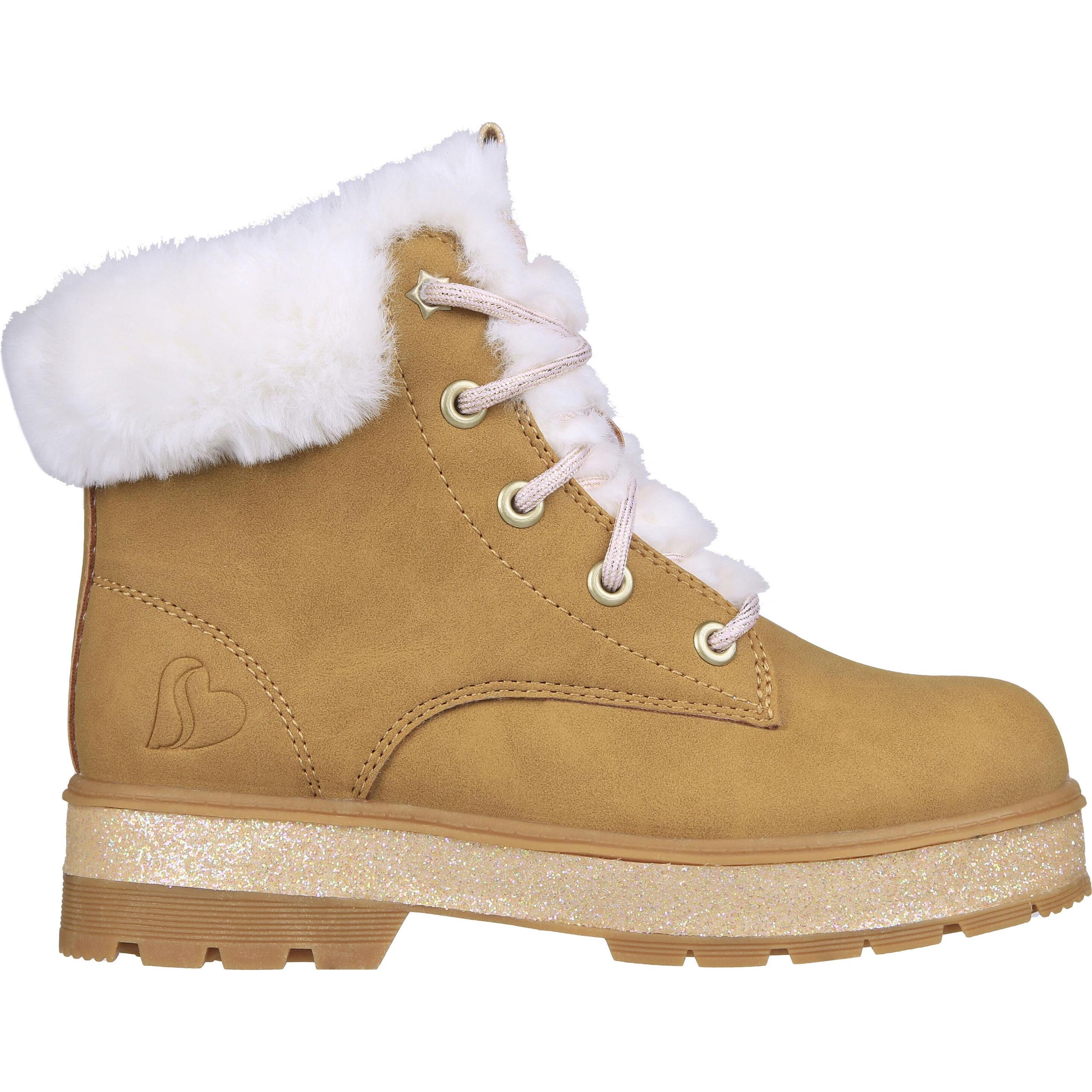 Skechers, Damen, Boots + Stiefel, winterstiefel für mädchen street glitz, Braun, (32)