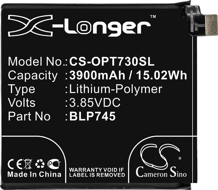 Immagine prodotto NoName Batteria per OnePlus 7T Pro, 3900mAh, 3.85V